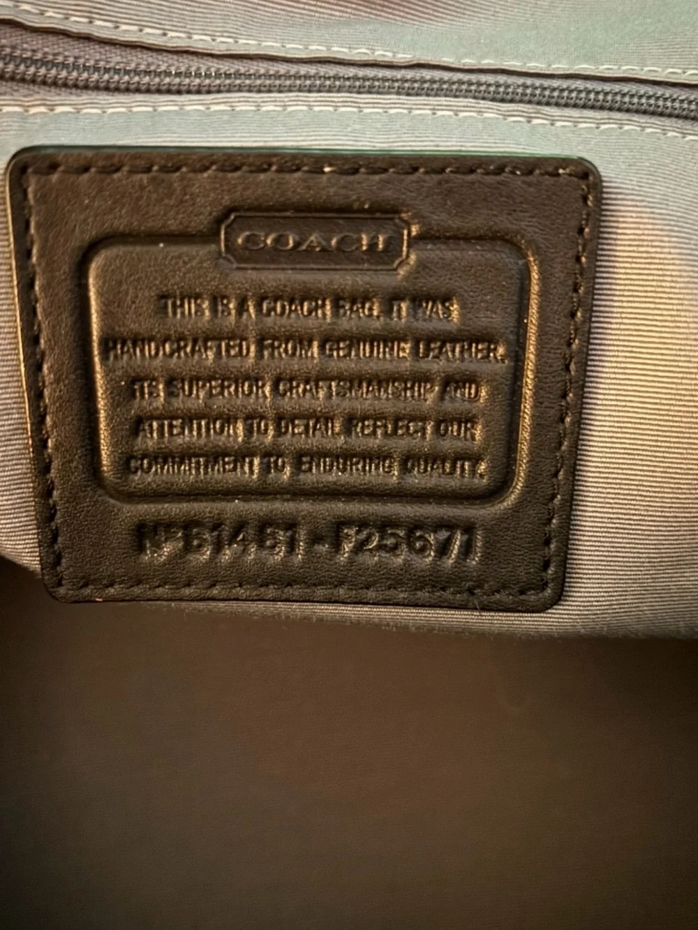 Coach Peyton Cora Black Saffiano Leather Domed Satchel Crossbody